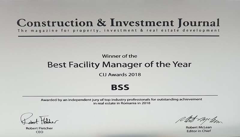 Best Facility Manager of the Year Best Facility Manager of the Year