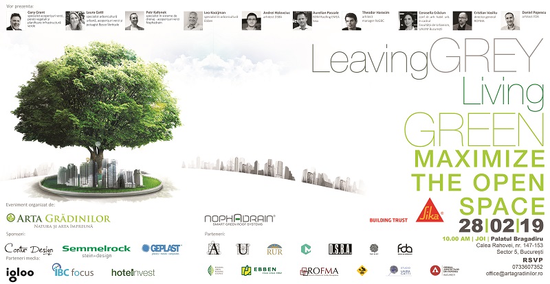 Leaving grey, living green Leaving grey, living green