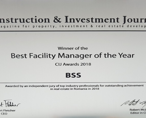 Best Facility Manager of the Year
