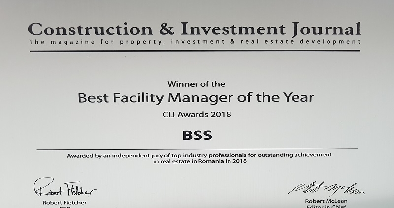 Best Facility Manager of the Year