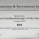 Best Facility Manager of the Year